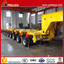 9 Rows 18 Axles 250 Tons Hydraulic Modular Trailer